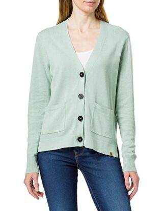 camel active 3095445K69 Strickjacke Damen, Grün