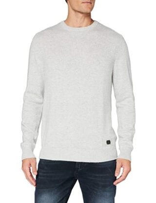 camel active 4095064K0607 Pullover Herren, Grau