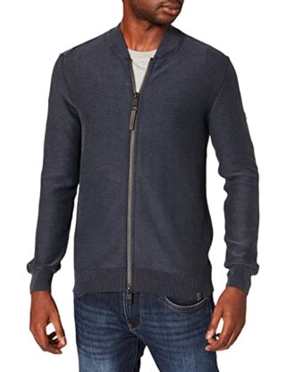 camel active Strickjacke Herren, Blau