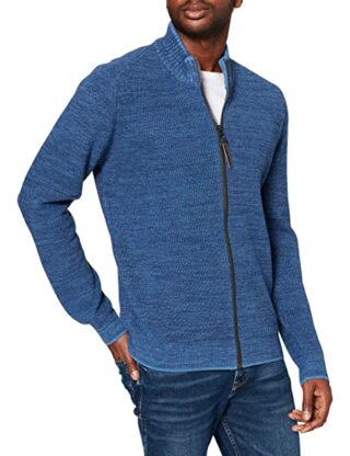 camel active Strickjacke Herren, Blau