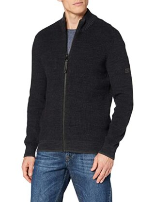 camel active Strickjacke Herren, Grau