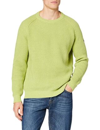 camel active Strickpullover Herren, Grün