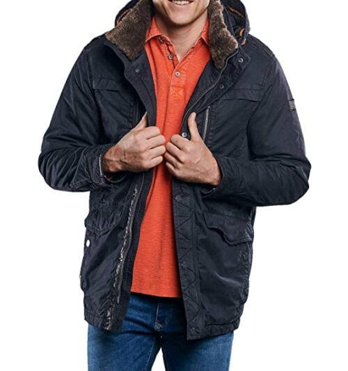engbers 30201 Parka Herren, Blau