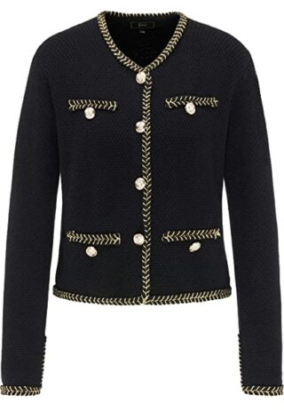 faina Cardigan Damen, Schwarz