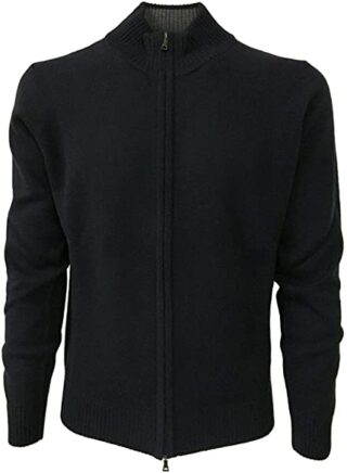 ferrante 42G3002 Strickjacke Herren, Blau