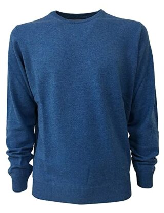 ferrante G33101 Kaschmir Pullover Herren, Grau