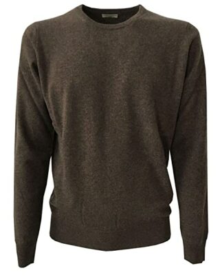 ferrante Kaschmir Strickpullover Herren, Braun