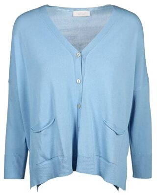 rich & royal Cardigan Damen, Blau