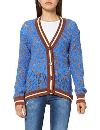 rich & royal Strickjacke Damen, Blau