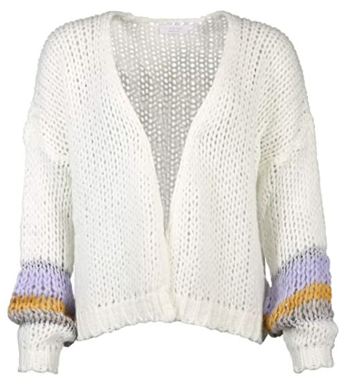 rich & royal Strickjacke Damen, Weiß