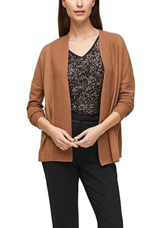 s.Oliver Cardigan Damen, Braun
