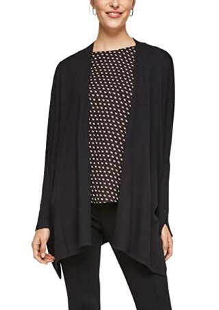 s.Oliver Cardigan Damen, Schwarz