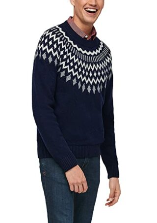 s.Oliver Pullover Herren, Blau