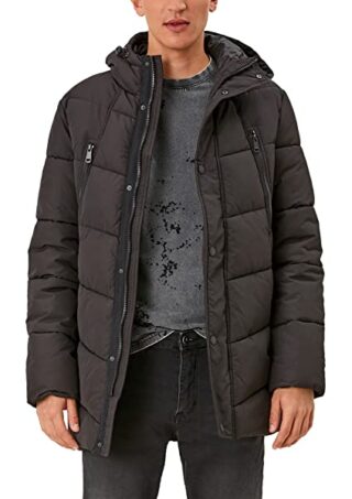 s.Oliver Steppjacke Herren, Schwarz