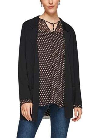 s.Oliver Strickjacke Damen, Schwarz
