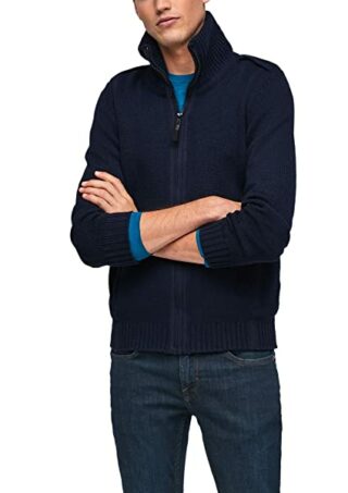 s.Oliver Strickjacke Herren, Blau