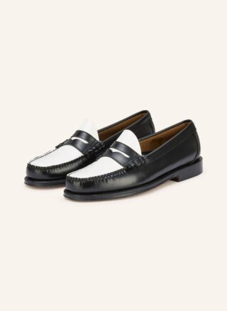 Schwarzer G.H.Bass Weejun Heritage Penny-Loafer aus Glattleder